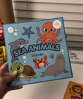Sea Animals Colouring Book