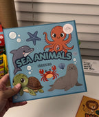 Sea Animals Colouring Book