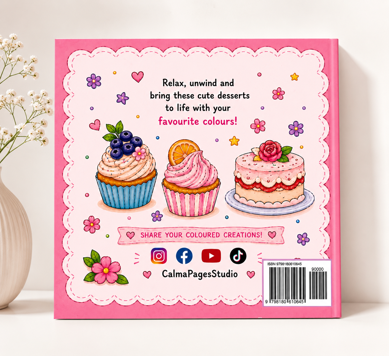 Sweet Treats colouring book