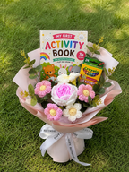 Crochet Book Bouquet Set