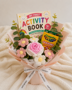 Crochet Book Bouquet Set