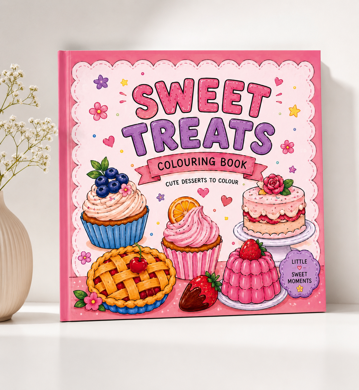 Sweet Treats colouring book